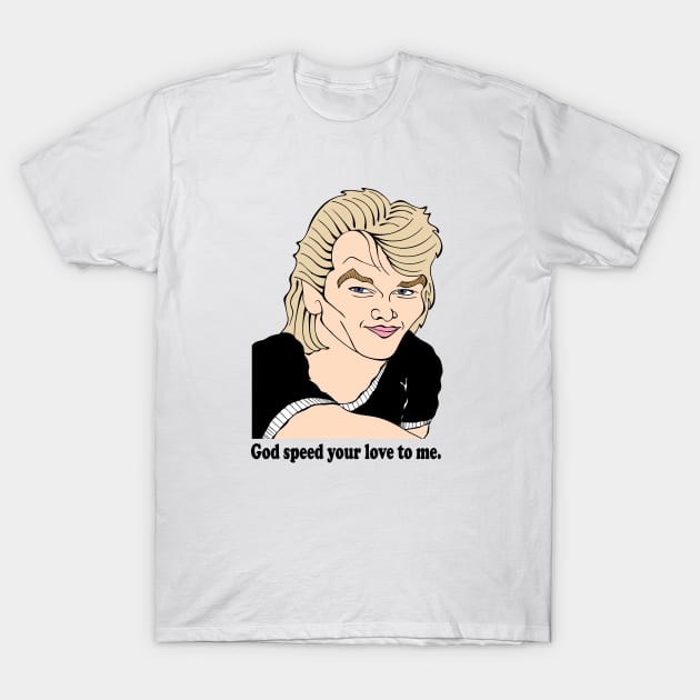 STAR OF DIRTY DANCING AND GHOST T-Shirt by cartoonistguy